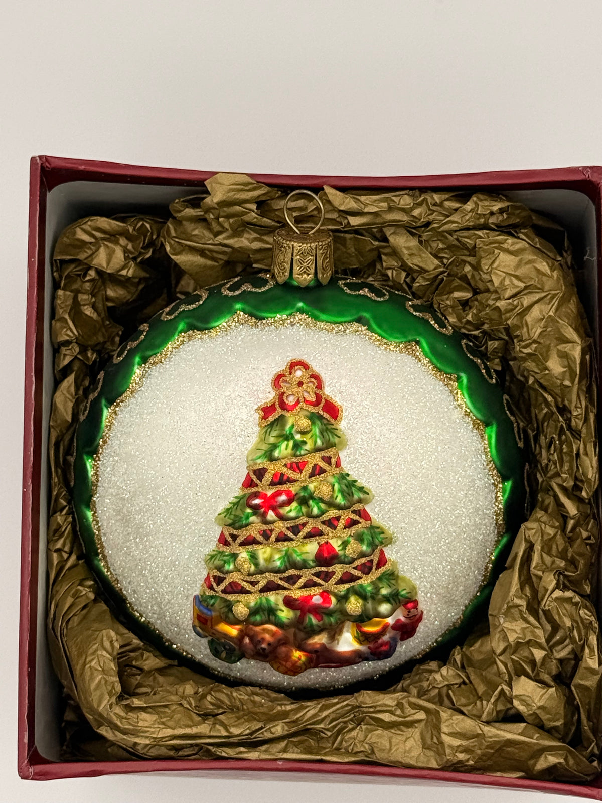 Vintage Waterford Holiday Heirlooms Christmas Tree Ornament | 5.5” | Original Box