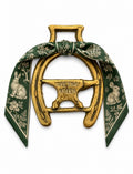 Vintage Gretna Green Brass Horse Brass