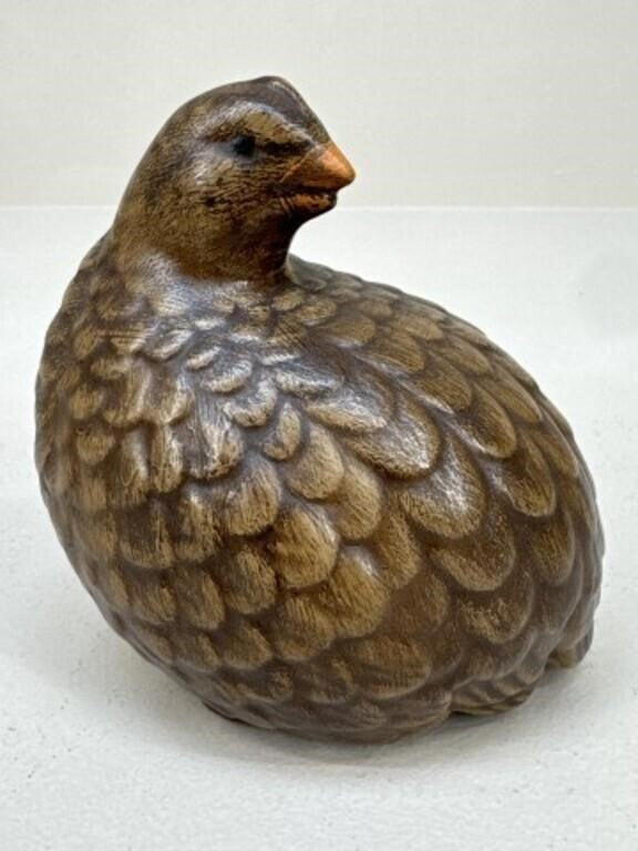 Vintage Ceramic Quail Family – Set of Three