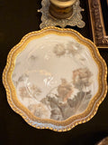 Antique Haviland Limoges "Feu de Four" Cabinet Plate – 7.5"